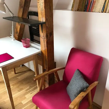 A Bookish Attic / Ksiazkowy Strych Apartmán Poznaň